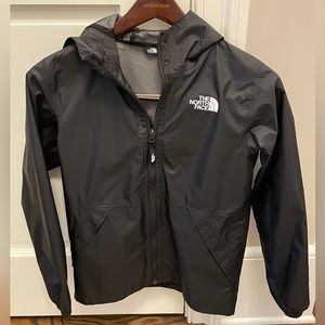 Boys North Face Raincoat, L 14/16 dry vent